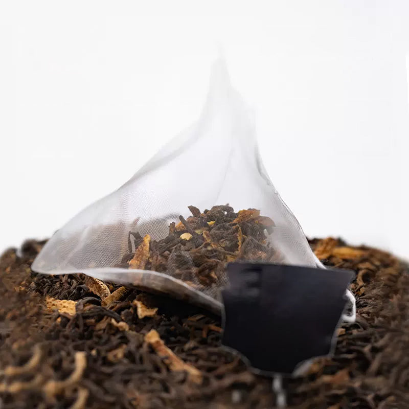 Bagged loose leaf tea