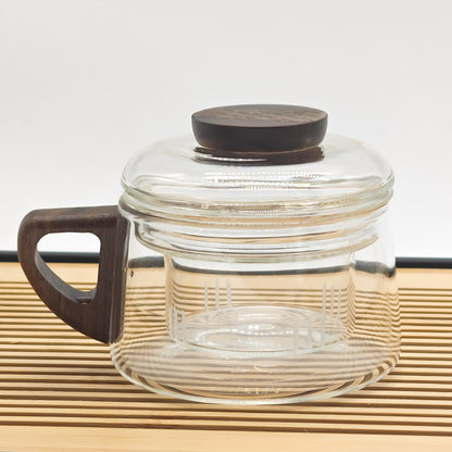 Tea Glass with Infuser and Lid 200ml